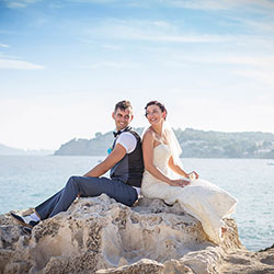 Photographer in moraira. Carina and Victor's wedding