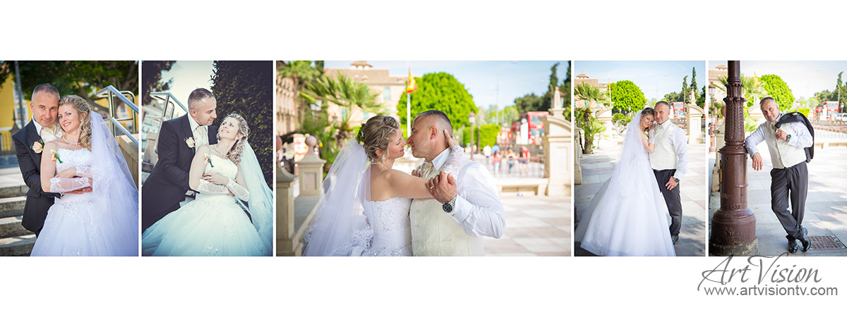 Фотограф в Мурсии - Murcia. Свадьба Натальи и Владимира
